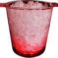 Light Up Ice Bucket 200 Oz. - Red Dome w/ White LED's
